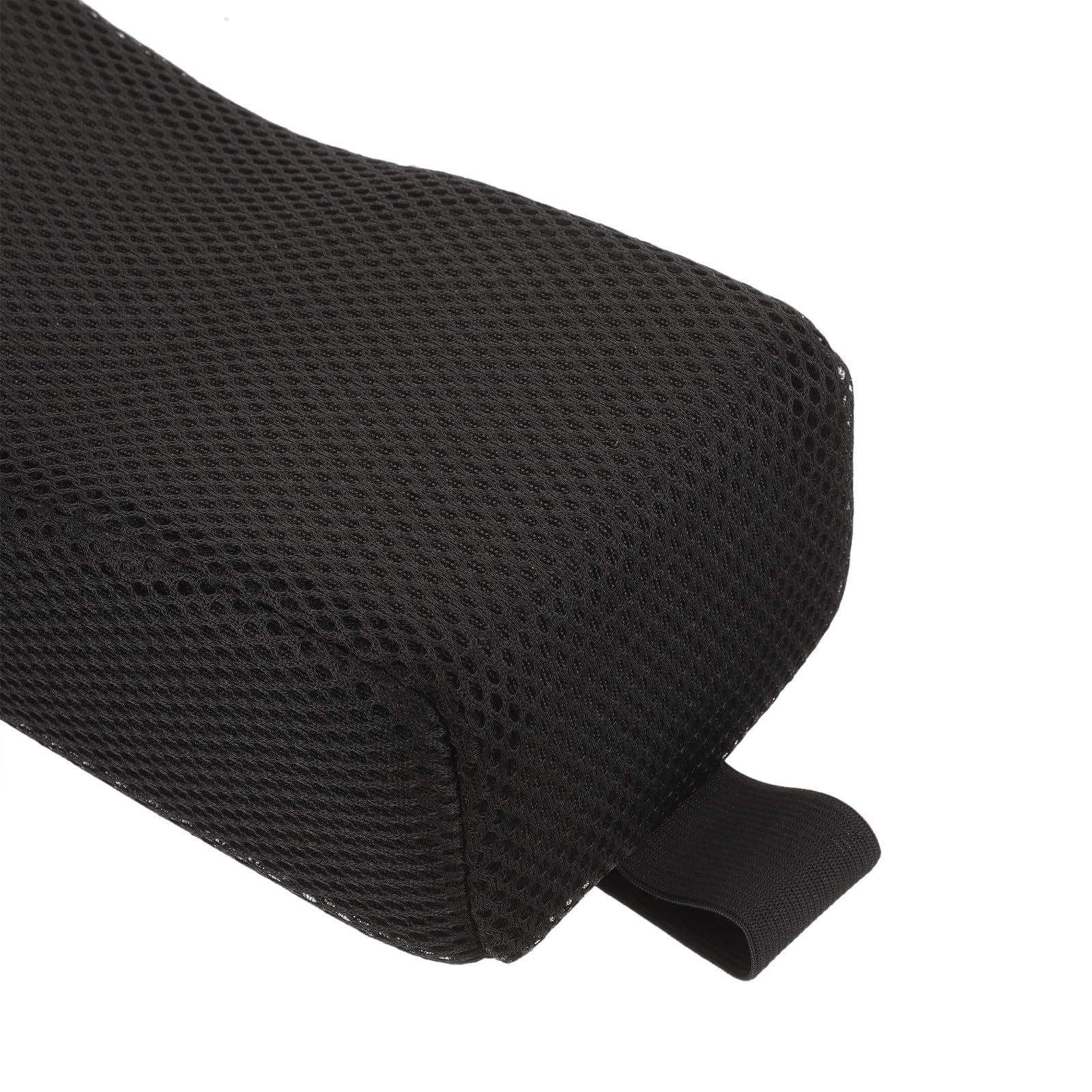 Reposacabezas ómico para Silla de Ruedas Cojín Cabeza Es Transpirable Soporte Cómodo Cuello Accesorio Aadjustable Negro para Uso Diario y Oficina