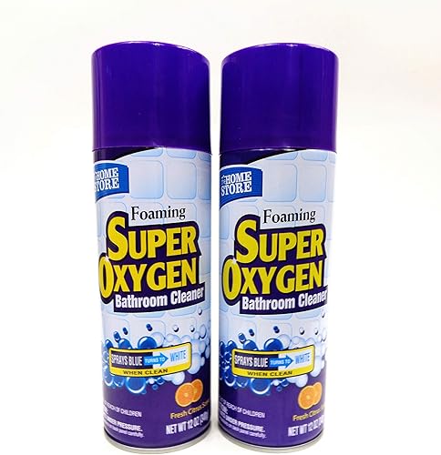 home store limpiador de baño de espuma de oxígeno estupendo