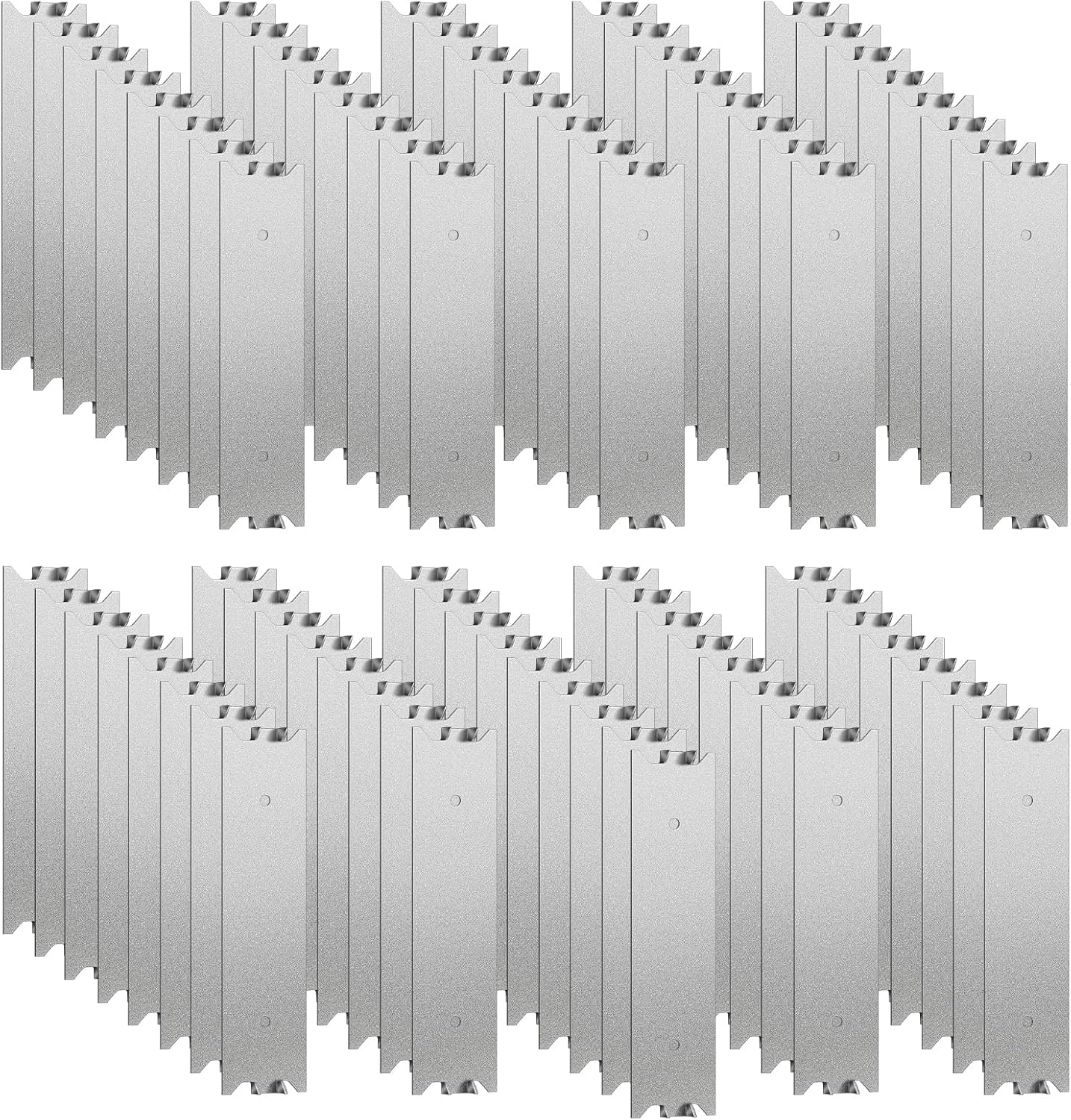 Therwen 70 Pcs Accessories Nail Plate for Wood Studs 6 x 1.5 Inch Metal