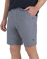 Quiksilver Men's 9-Inch Hybrid Shorts: Regular Fit, Quick-Dry 4-Way Stretch, Water-to-Street Versatile