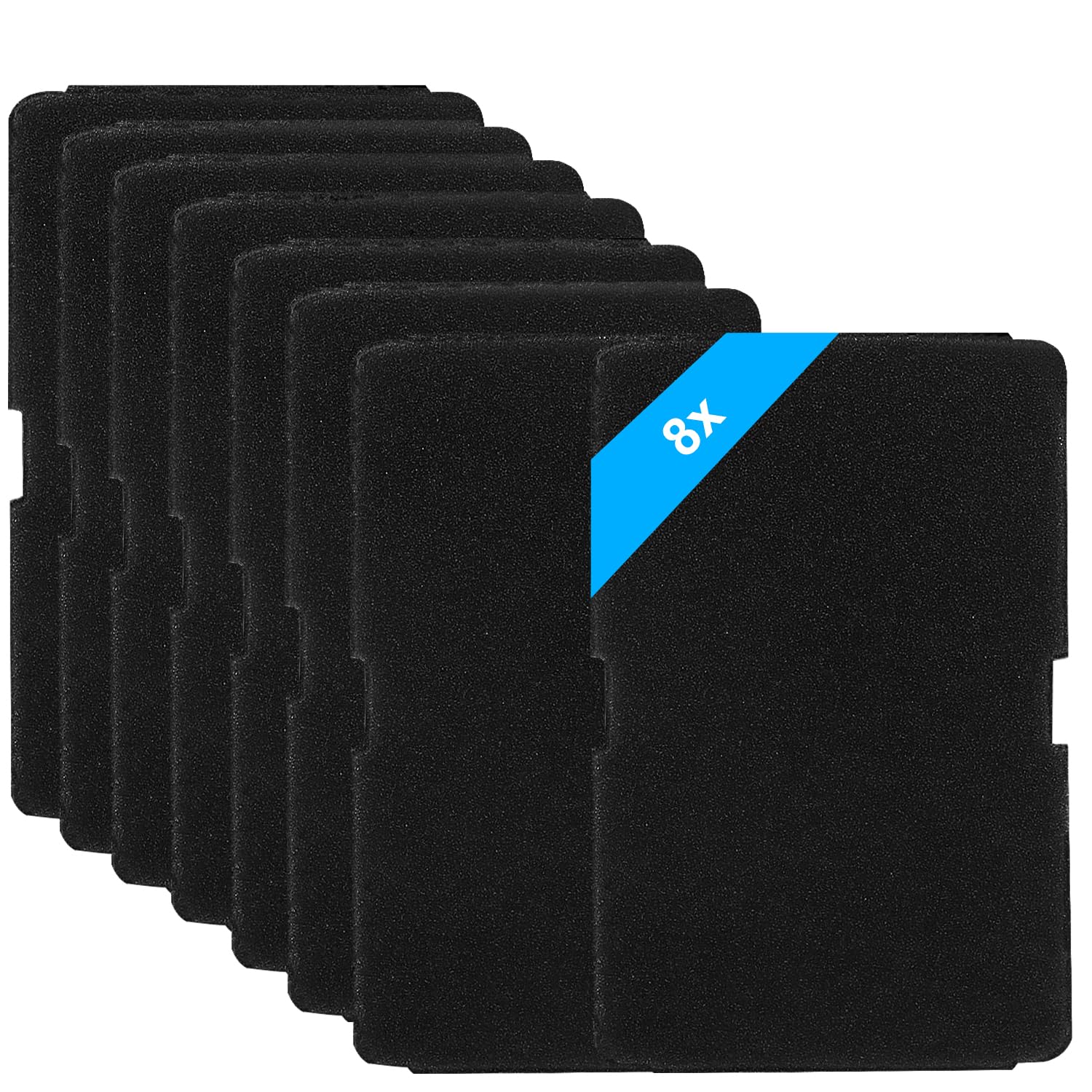 3 Pezzi Spugna Filtro Asciugatrice 243 X 153 X 12 Mm Con Codice - Foto 5