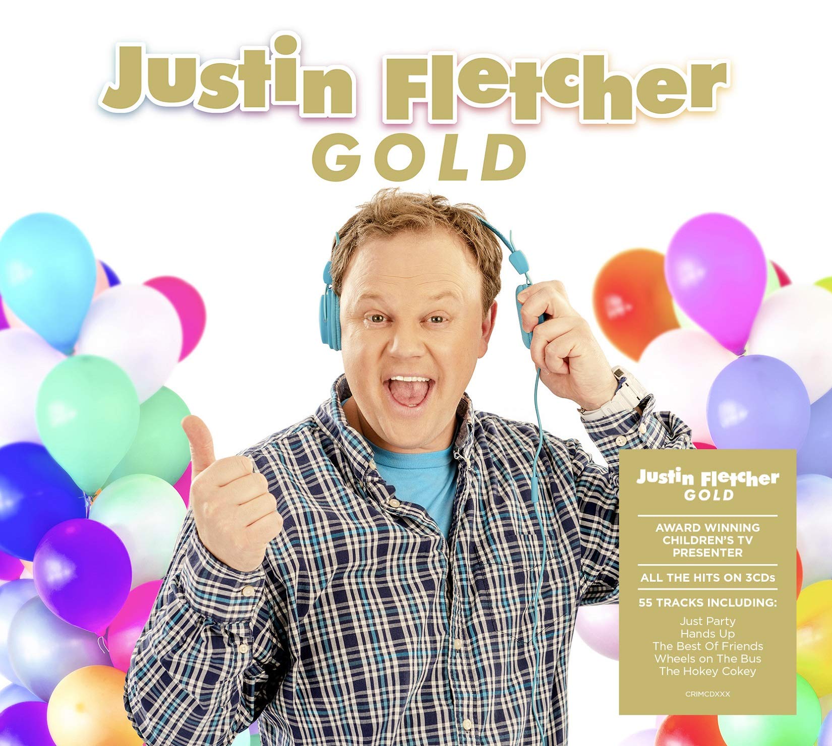 Justin Fletcher - Gold (2019)  3CD  NEW/SEALED  SPEEDYPOST