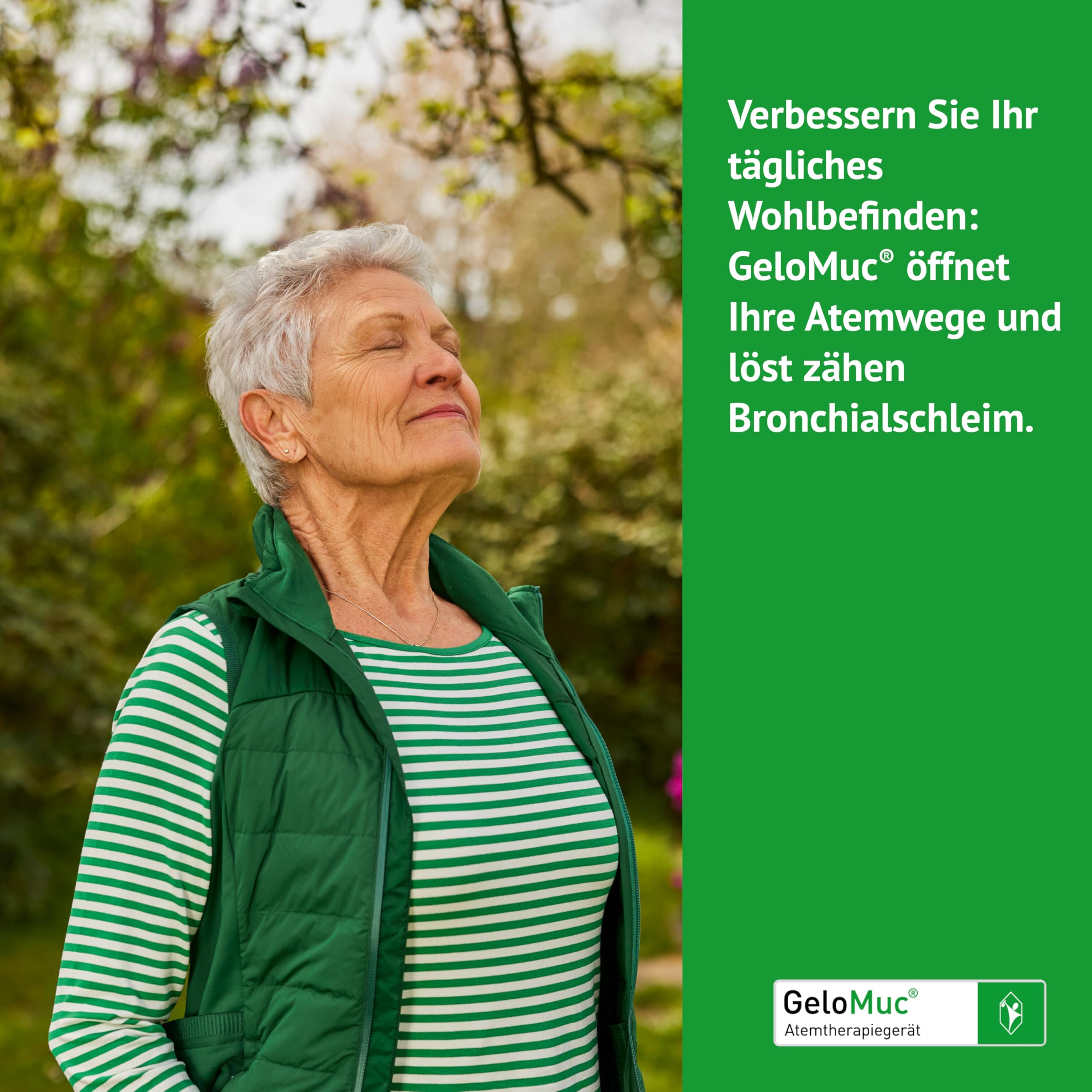 Atemtherapiegerät: Atemphysiotherapie, Schleimlösung, verbessert Lungenfunktion bei langfristiger, regelmäßiger Anwendung, ideal für COPD Patienten, zur Symptomverbesserung chronischen Hustens