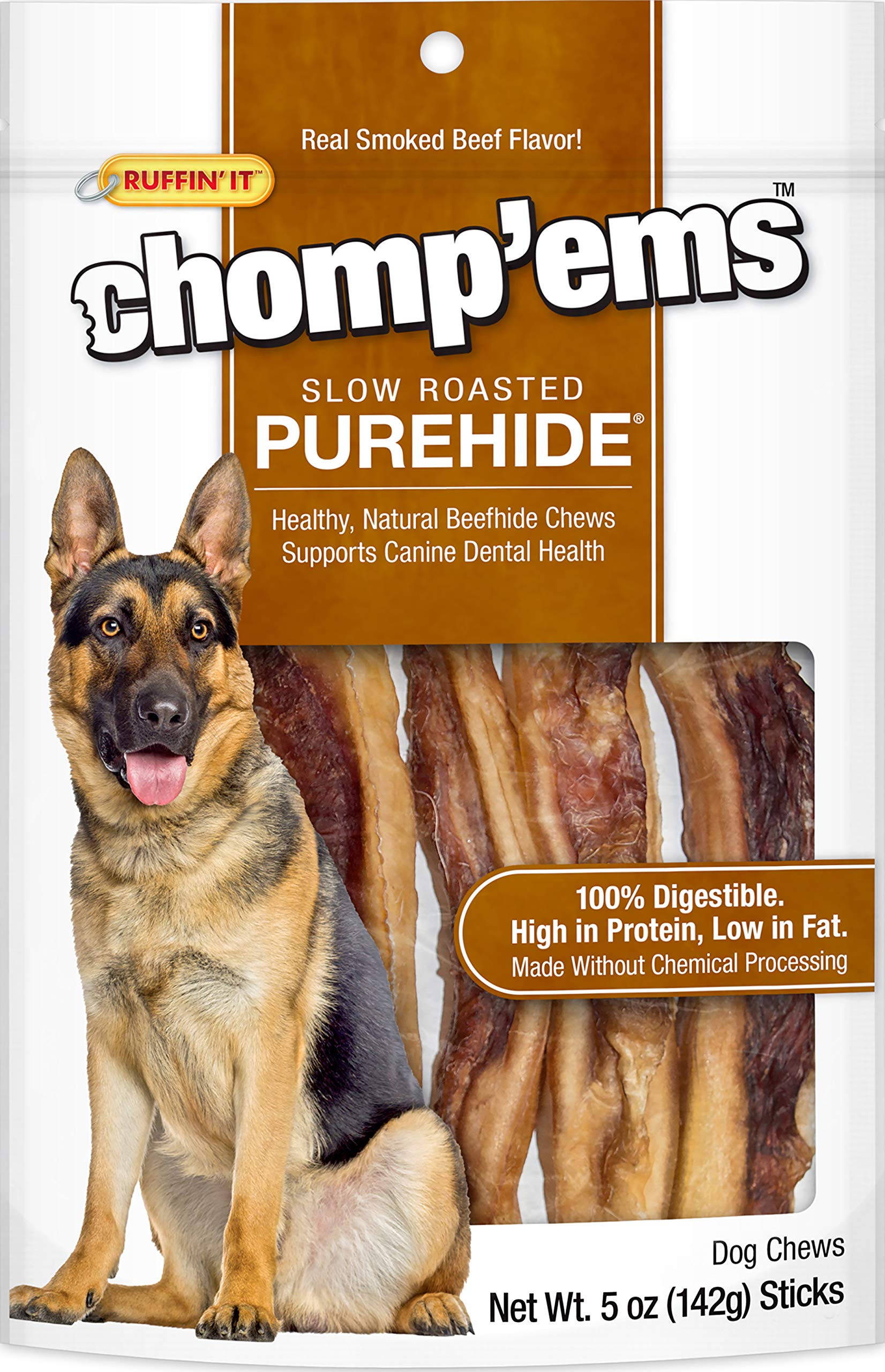 Ruffin' It 21002 Purehide Dog Chew, 5 oz