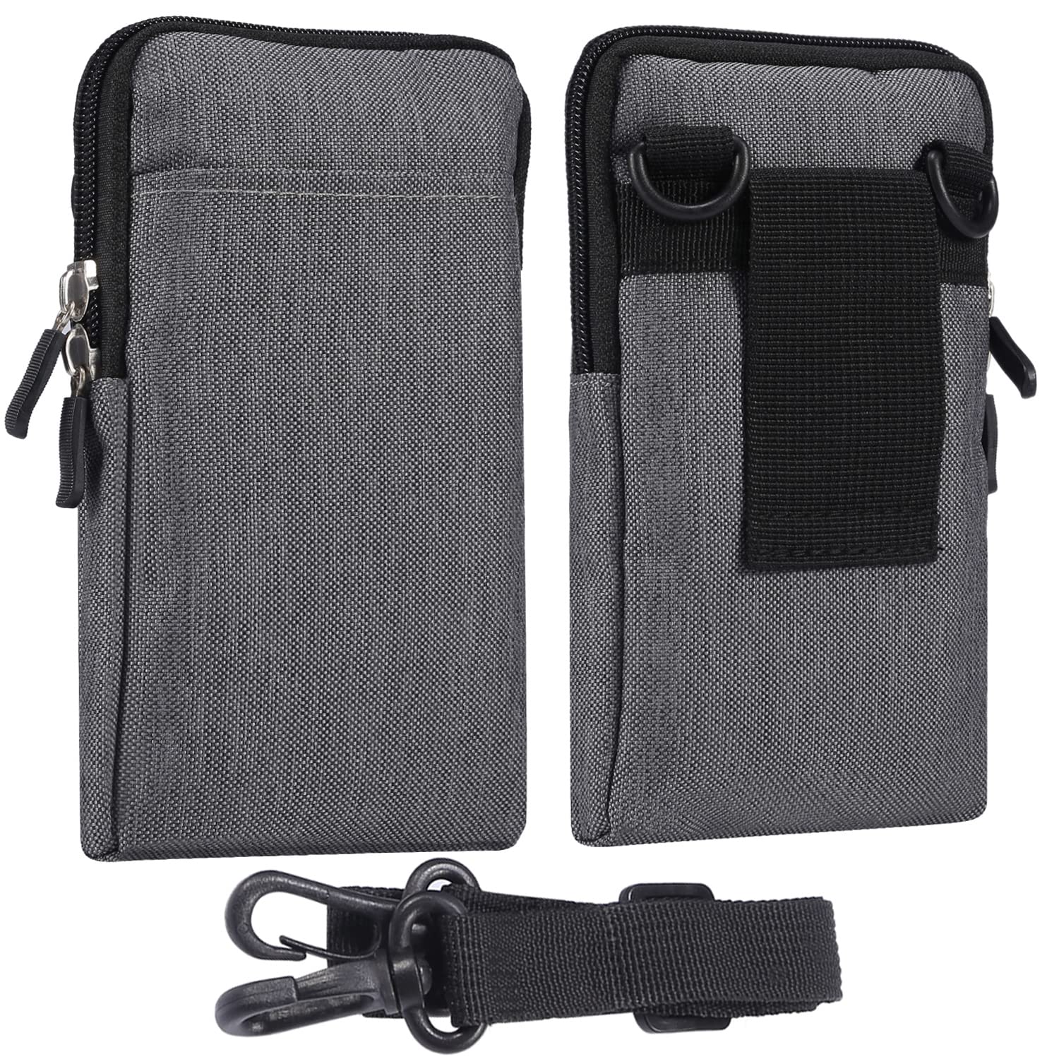 Universal Cell Phone Belt Clip Holster Gray, Small Cellphone Belt Clip Case Men