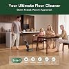 Roomba Electro 5 en 1 Limpiador de Pisos Duros Desinfectante, Aspiradora, Trapeador y Desinfecta en una Pasada, Inalámbrico, No Tóxico, Elimina Gérmenes y Bacterias, Rodillo Trapeador Autodesinfectante Continuo, Base de Autolimpieza con Calefacción 5