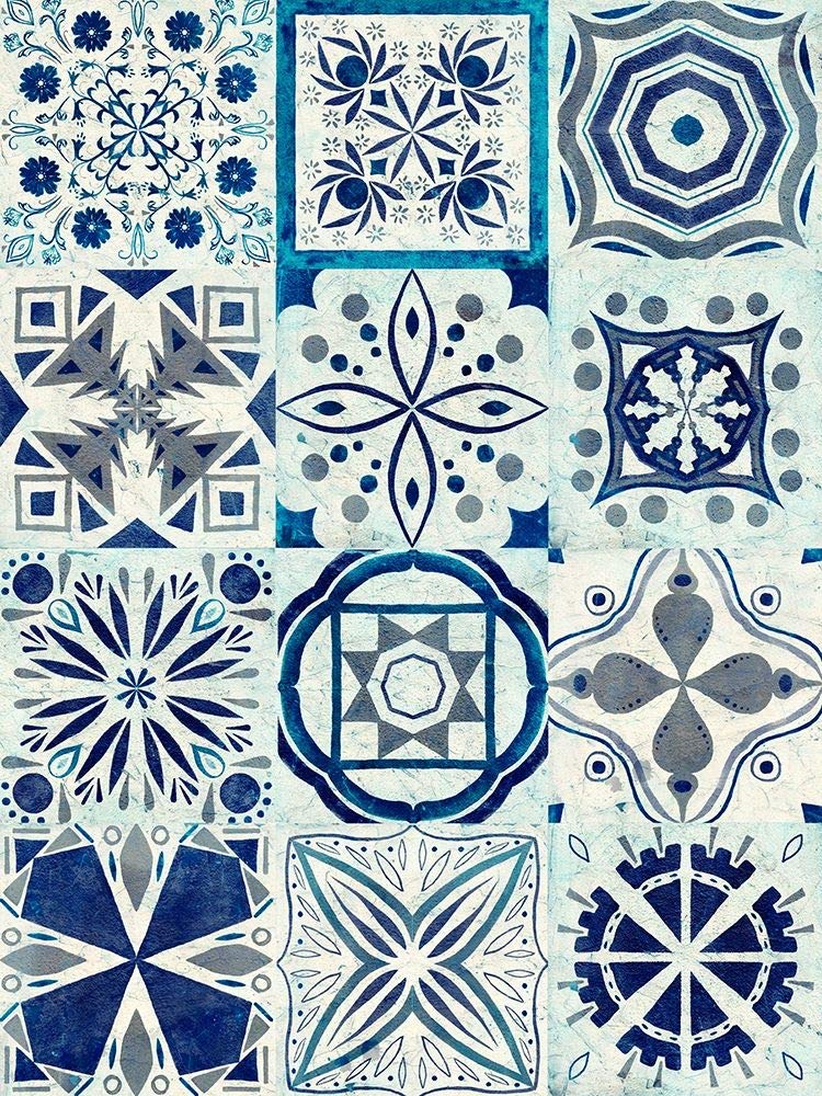 Kaleidoscope Tile III Poster Stampa - Victoria Borges (24 x 36)