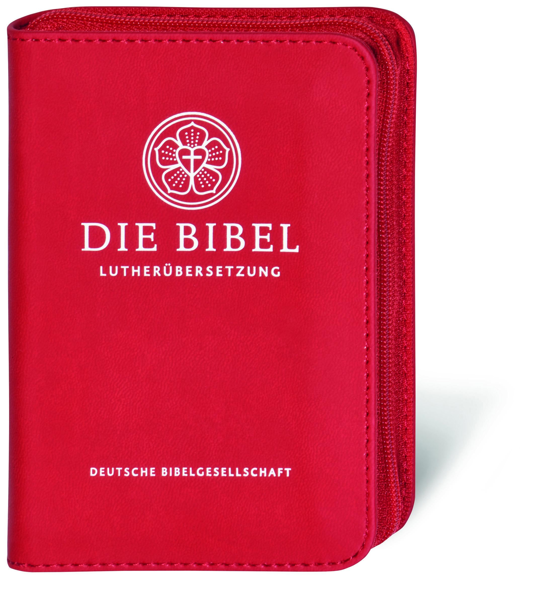Lutherbibel - Senfkornausgabe mit Reißverschluss: Die Bibel nach Martin Luthers Übersetzung; mit Apokryphen