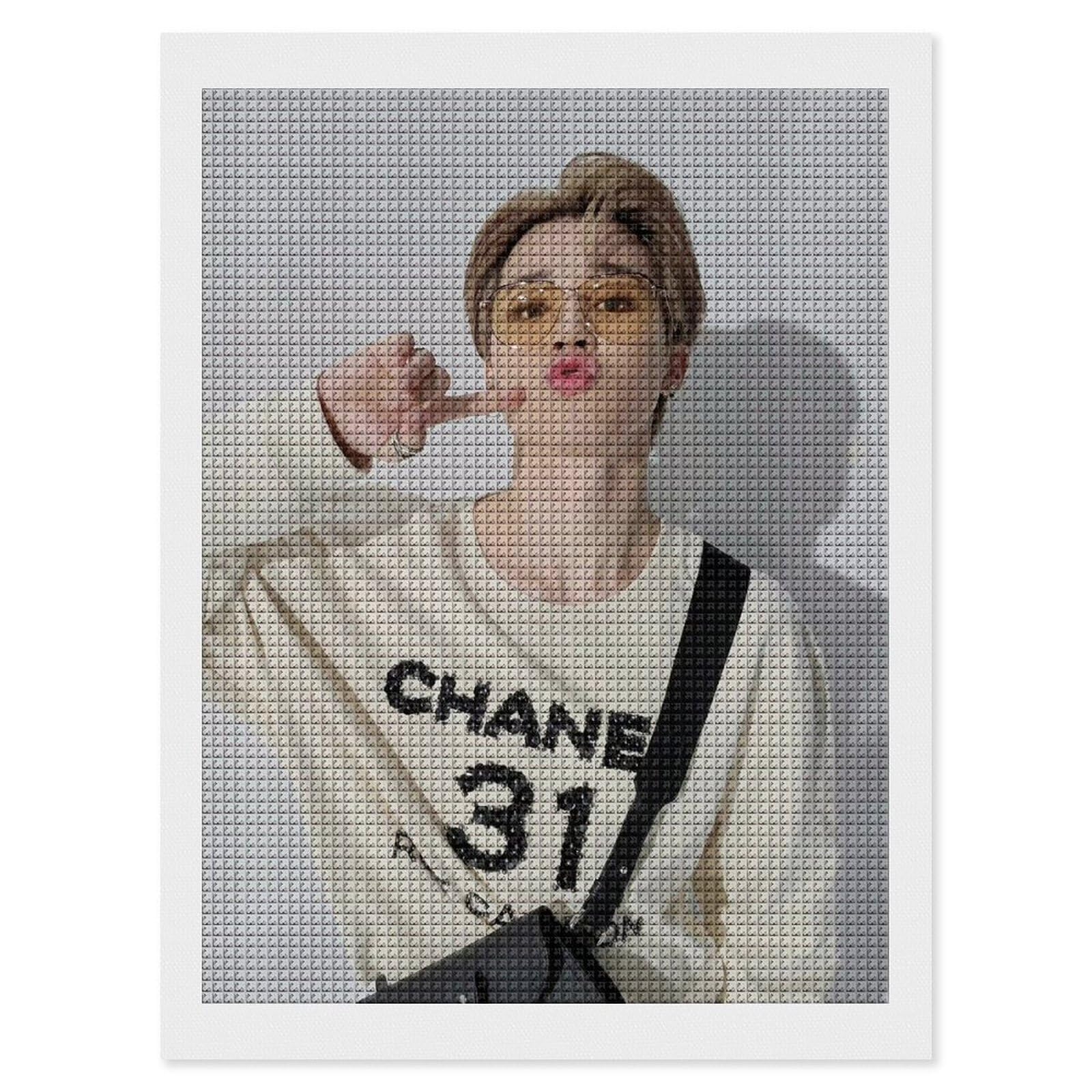 Amazon.co.jp: 75×100cm ダイヤモンドアート BTS 防弾少年団 JIMIN