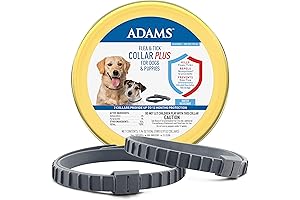 Adams Flea & Tick Collar Plus For Dogs & Puppies - 2...