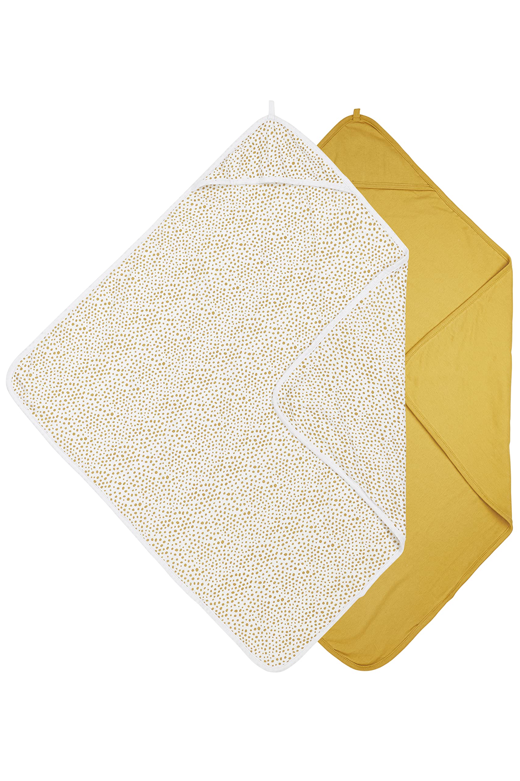 Meyco Bath Towel Pack of 2 Basic Jersey Cheetah Honey Gold