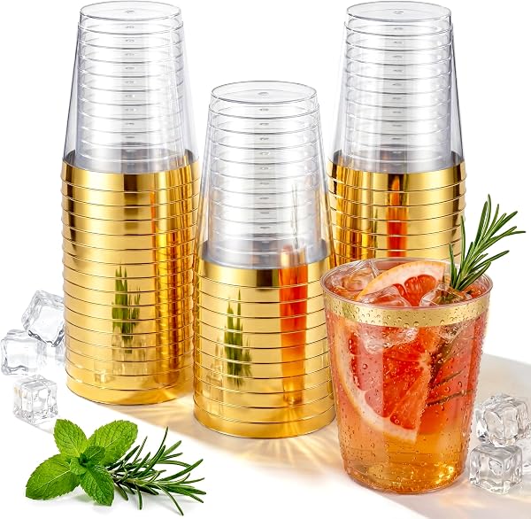 Nervure Plastic Cups