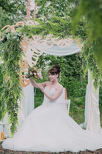 Miniatura 6 de RECUTMS Helechos artificiales colgantes para exteriores, helechos Boston falsos con plantas falsas, colgantes resistentes a los rayos UV, plantas de