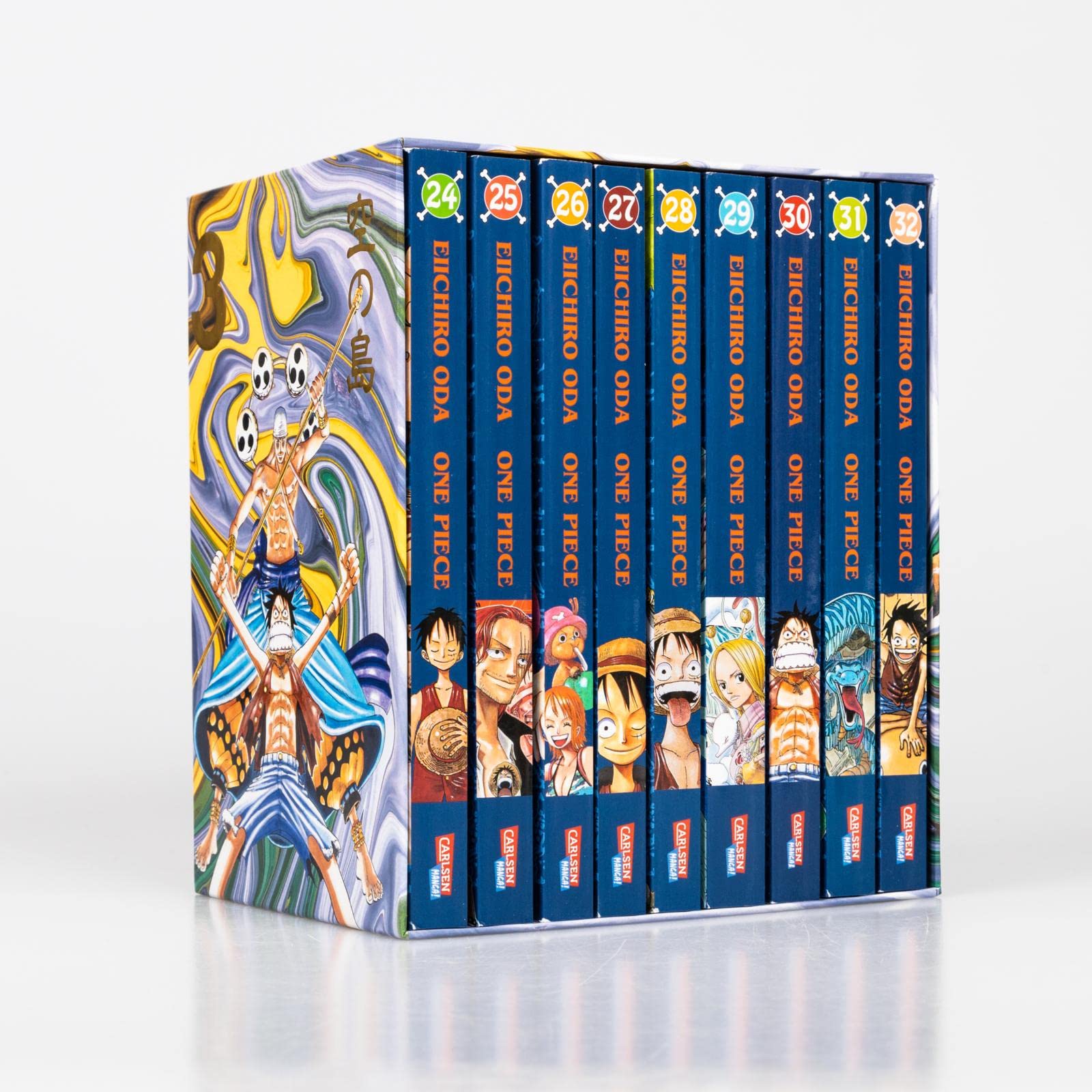 One Piece Sammelschuber 3: Skypia (Band 24–32) Piraten Abenteuer Schatz