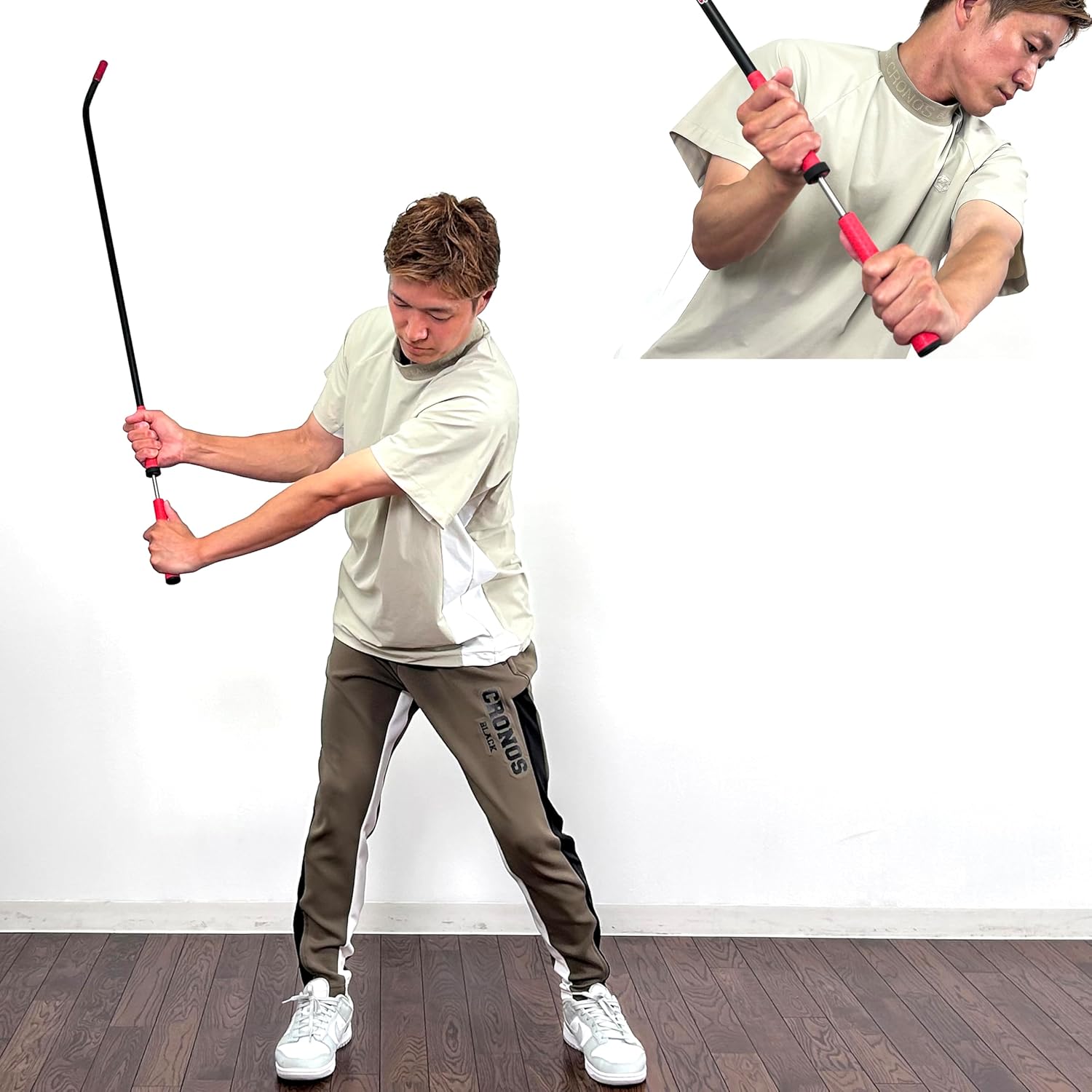 スイングモンスター カット軌道修正オレンジ/黒 スイングモンスター