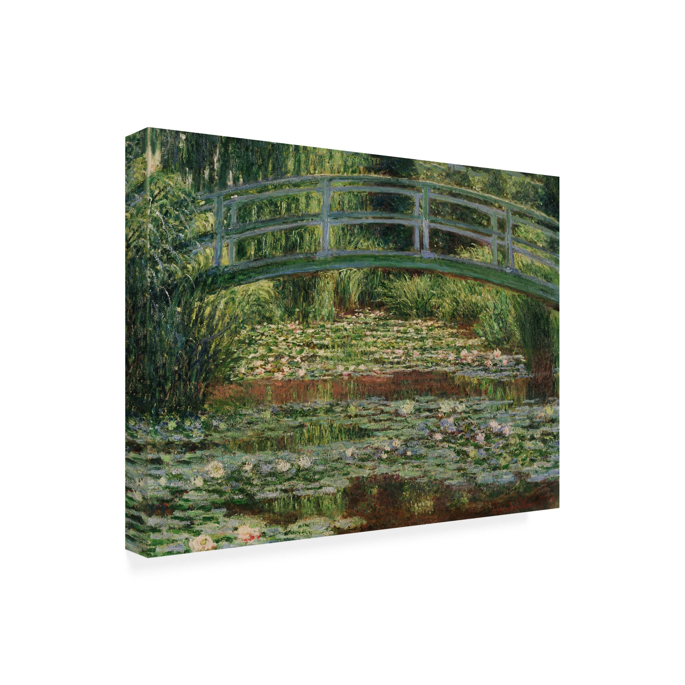 Amazon.co.jp: クロード・モネ作「The Japanese Footbridge 1899