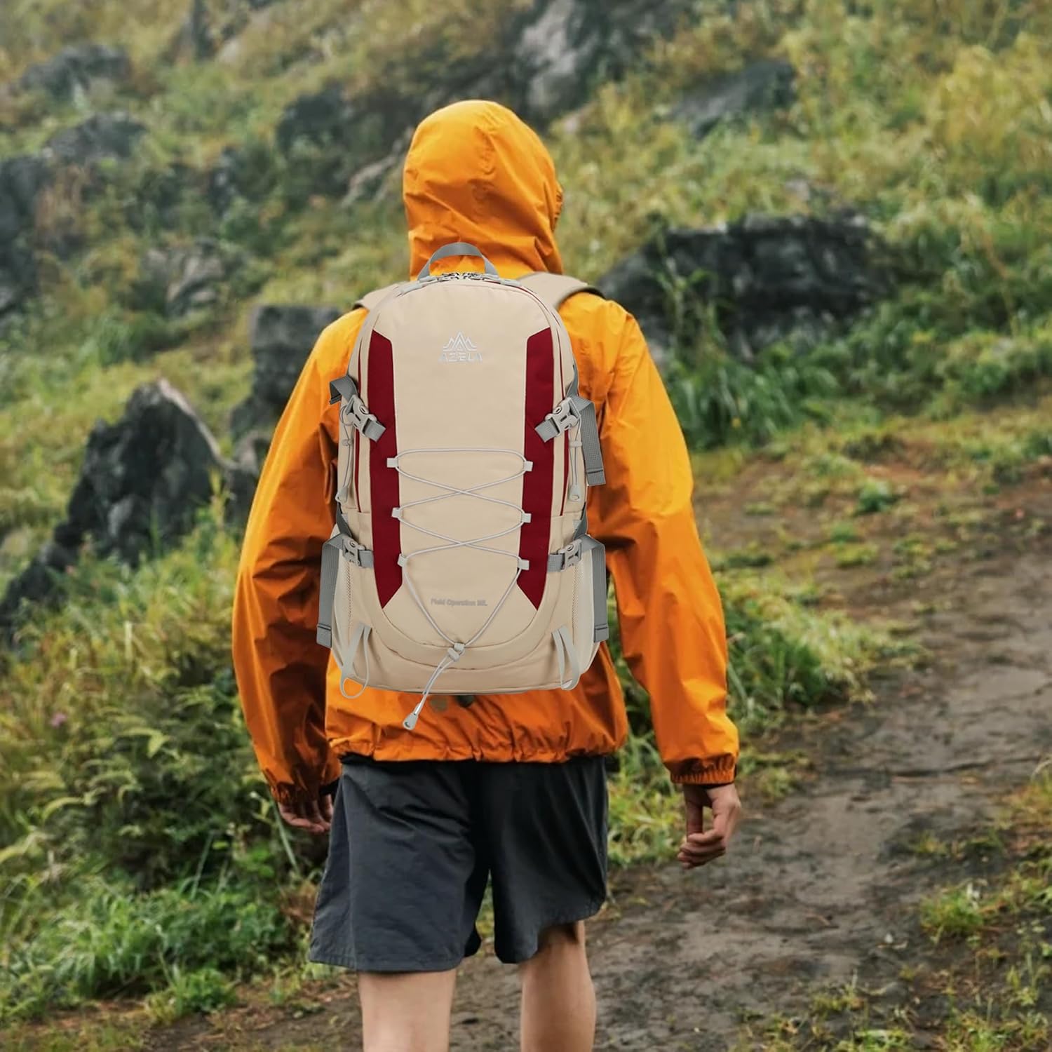 Packable Hiking Backpack 30L Foldable Travel Backpack Lightweight Hiking Dayback for Trekking Camping Climbing for Men Women