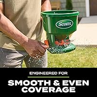 Vista 3 de Scotts Whirl Hand-Powered Spreader for Grass Seed, Fertilizer, Salt, Ice Melt, Handheld Spreader Holds up to 1,500 sq. ft. Product