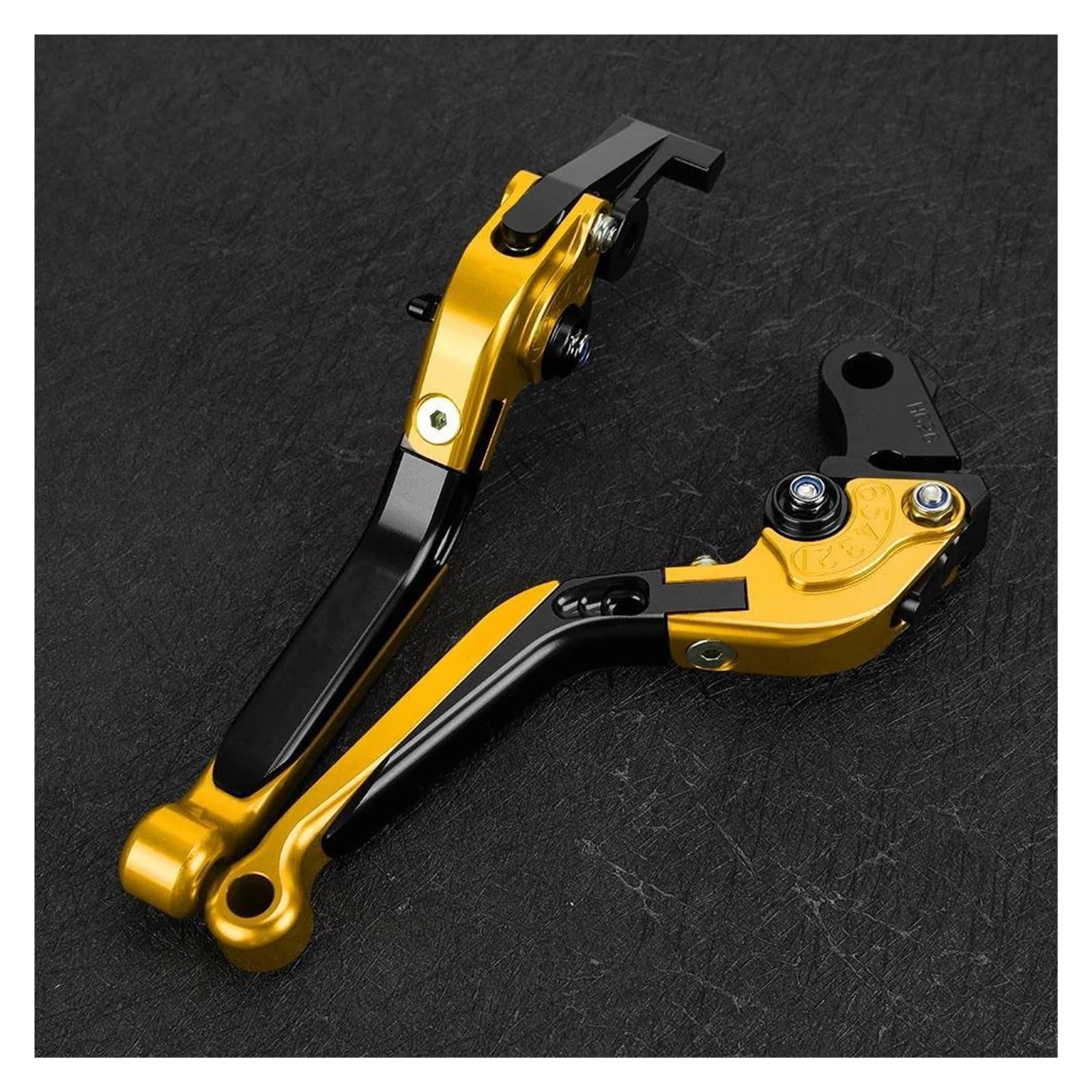 Mamxvkvzeu B8 Motorbike Brake Clutch Handle Levers Brake Clutch Levers Handlebar Adjustable Folding For Ninja 500 Z500 For Ninja500 Z 2024-2026(B8)