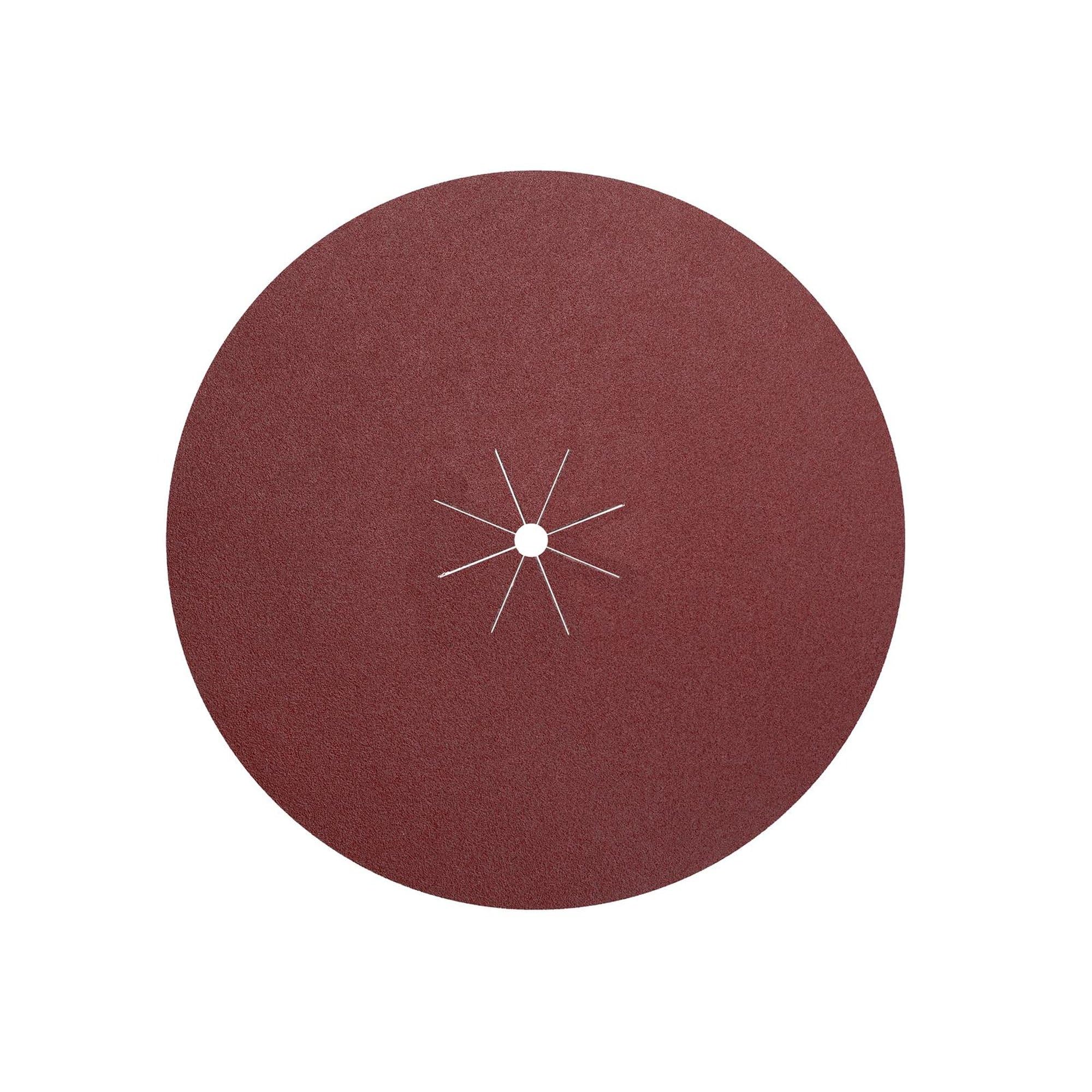 STARCKE 732EK Lot de 50 disques abrasifs dos auto-agrippant | Ø 150 mm | 8 fentes | Grain : 60