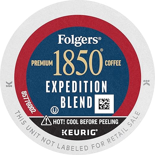 Vista 156 de Folgers Café colombiano tostado medio, 12 cápsulas Keurig K-Cup