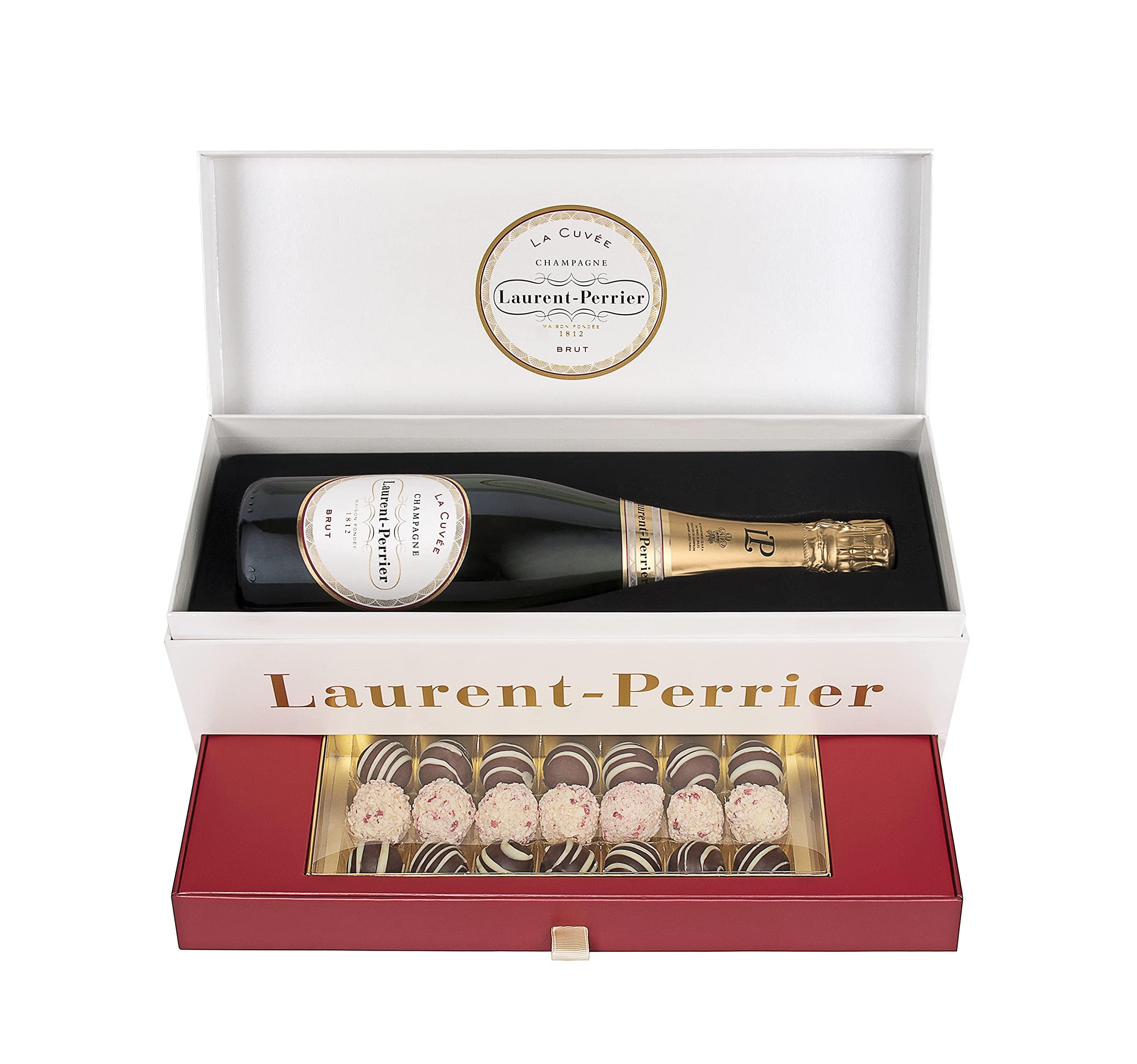 Champagne & Truffles Gift Set: Laurent Perrier La Cuvée Brut (75cl