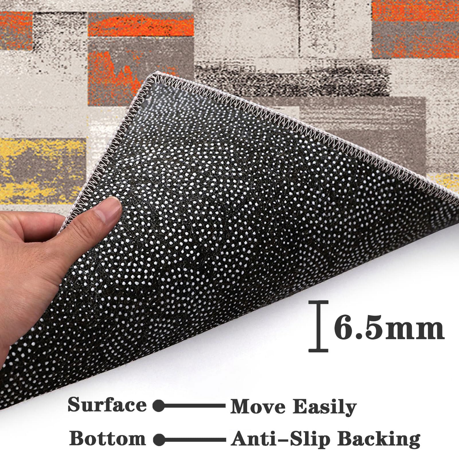 150 x 180 cm Alfombra para Silla de Oficina, Alfombrilla Protectora para Suelos, Protector Suelo Silla Oficina, Alfombra Suelo Gaming, Protector Suelo Silla Ruedas, Antideslizante Chair Mat