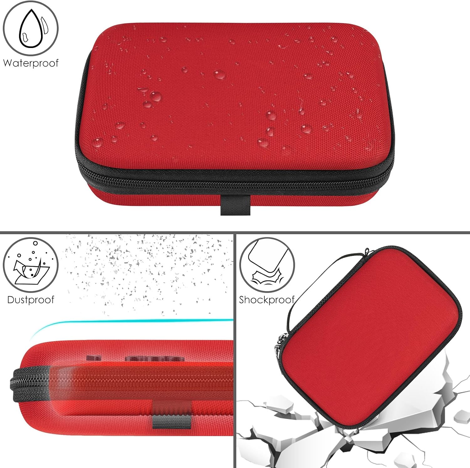 Linkidea Handheld Game Console Carrying Case