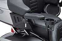 Vista 3 de Kuryakyn 8700 Accesorio de moto: Brazo de pasajero para Harley-Davidson Touring y Tri Glide 2014-20, negro brillante, 1 par