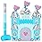 WERNNSAI Princess Castle Pinata - Ice Castle Pinata Blue Princess Party Decorations for Girls Birthday Party Game Magical World Birthday Party Decoration Supply Winter Fairy Party Game