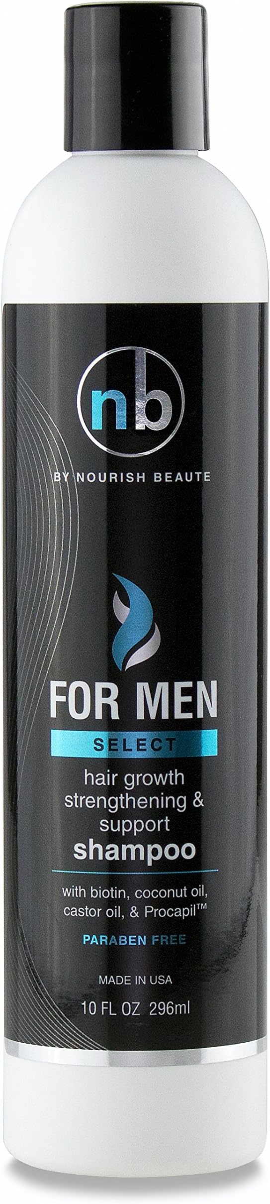 Anti Hair Loss, Hair Growth Support Shampoo for Men with Vitamins