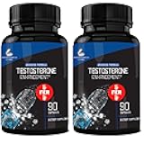 Pharmacist Recommended 2 fer 1 Offer 180ct Testosterone Booster Enhancement by Research Labs. Increase Lean Muscle Energy Strength. Saw Palmetto, Tribulus, Tongkat Ali, Horny Goat Weed, Zinc