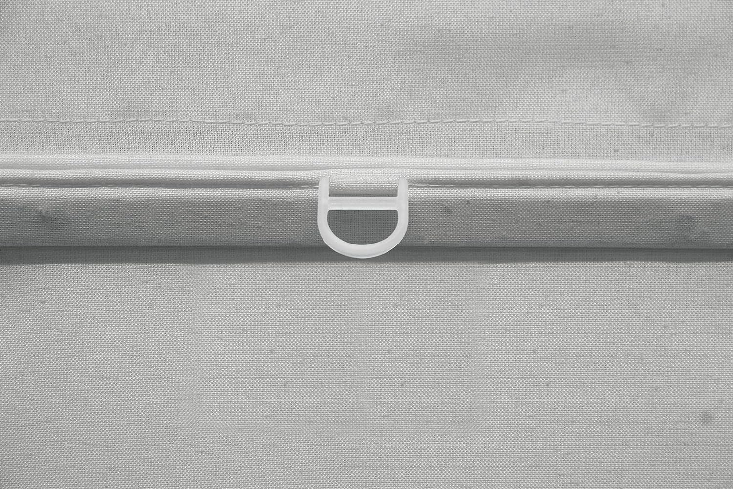 GARDINIA EASYFIX Raff-Rollo 2er-Set, Verdunklungsrollos ohne Bohren, Magnetisch, Inkl. Klettband, Raff-Gardine, Blickdicht, Grau, 70 x 140 cm BZW. 80 x 140 cm (BxH)