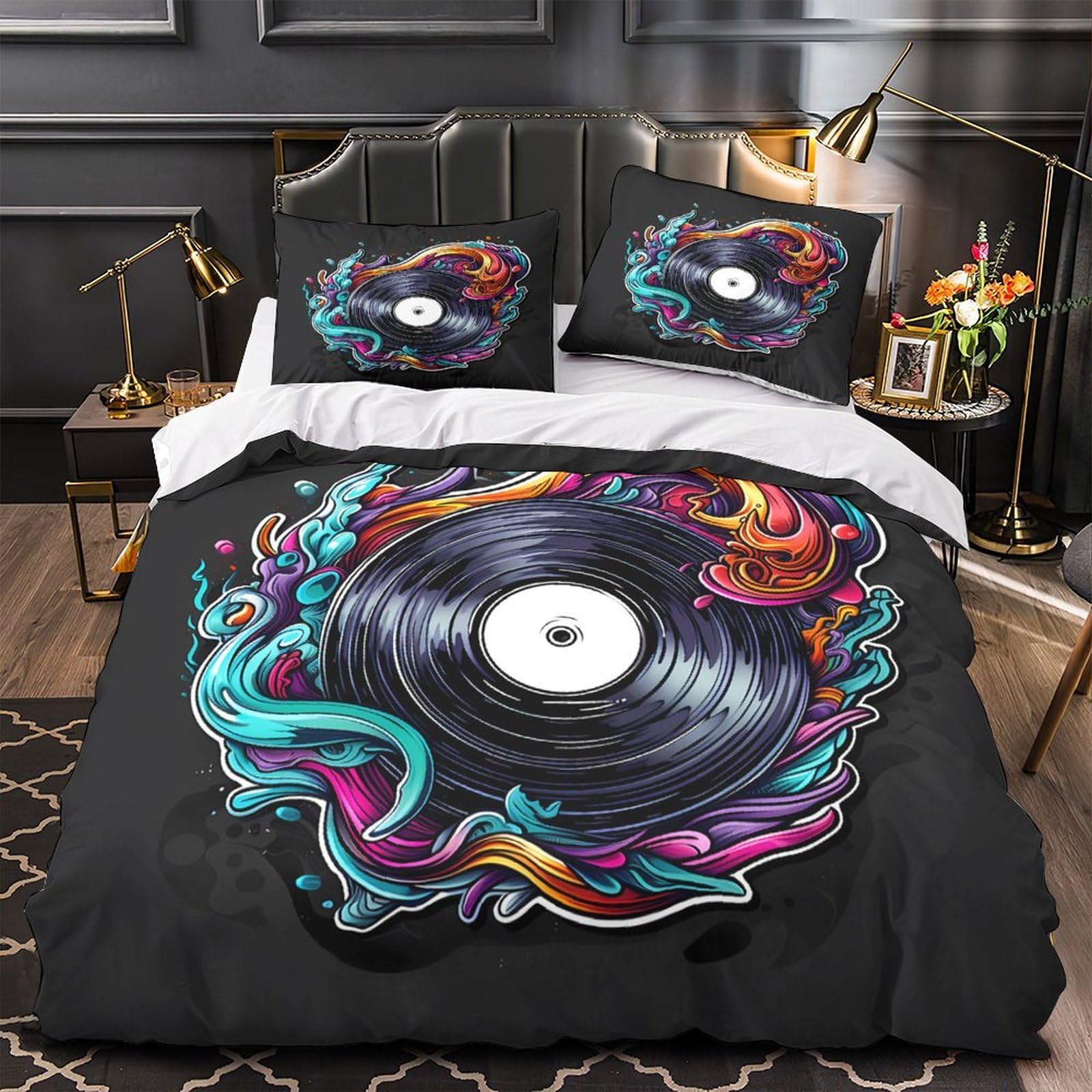 Housse de Couette Avions Anciens Hypoallergique et Ultra Douce en Lit 3D