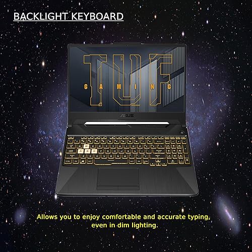 Miniatura 4 de ASUS TUF Gaming A15 2022 156 pulgadas 144Hz FHD laptop AMD R7-4800H Beats i7-10875H 64GB RAM 2TB PCIe SSD teclado retroiluminado gráficos GeForce