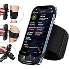 Cikyner Running Armband, 3 in 1 Running Phone Holder Sports Armband Bicycle Phone Holder 360° Rotatable & Detachable Running Phone Armband for 4.5- 10'' iPhone Samsung Huawei for Gym Running Hiking