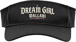 Dream Girl Wallahi Goth Girl Alt Girl Viral Meme Sport Sun Visor