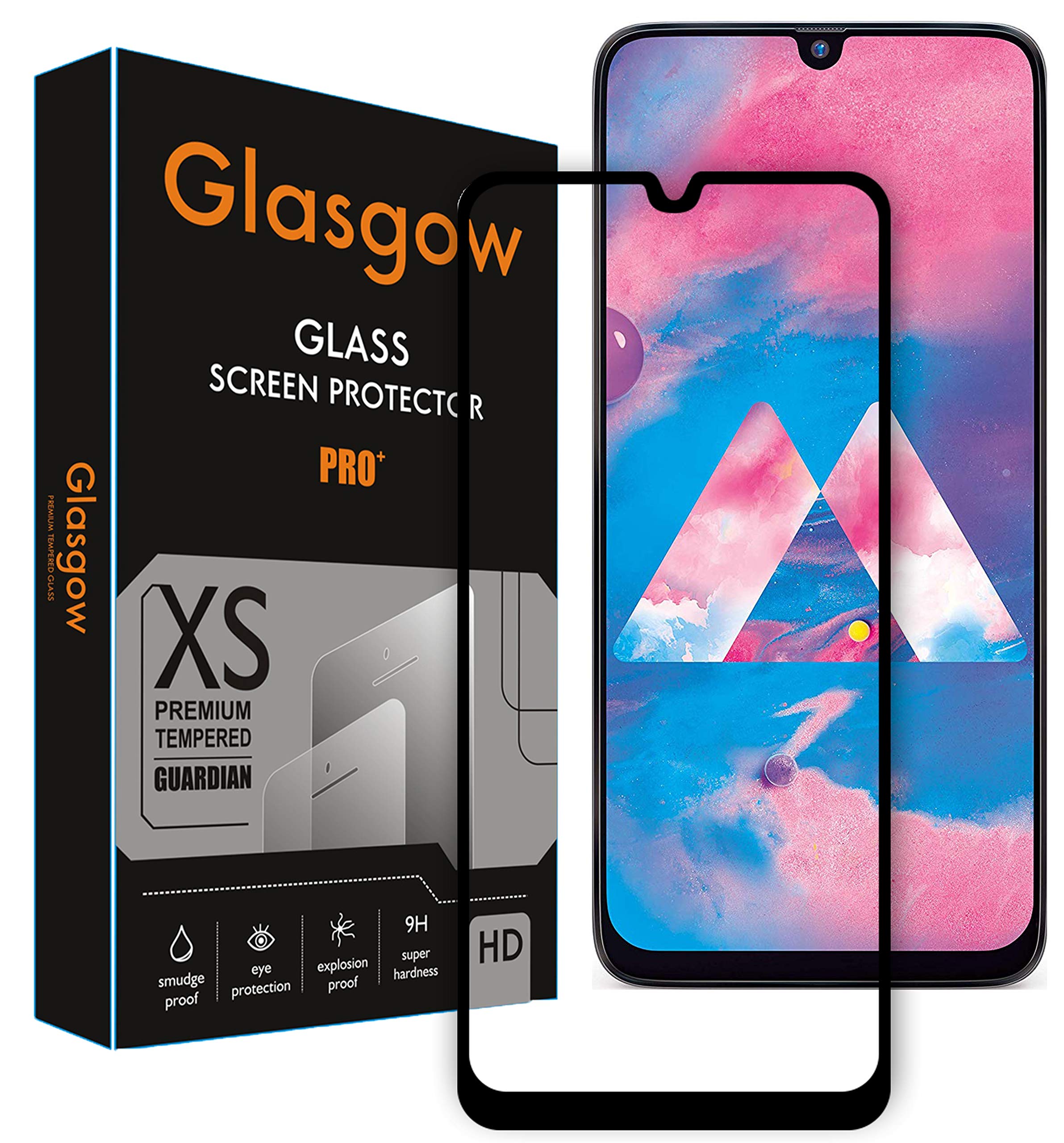 Glasgow Premium Edge to Edge Tempered Glass Screen Protector for Samsung M31 [flexible] [Gorilla] Bubble Free Installation [Screatch proof] [Guard] (B084YZB1NH) Amazon Price History, Amazon Price Tracker