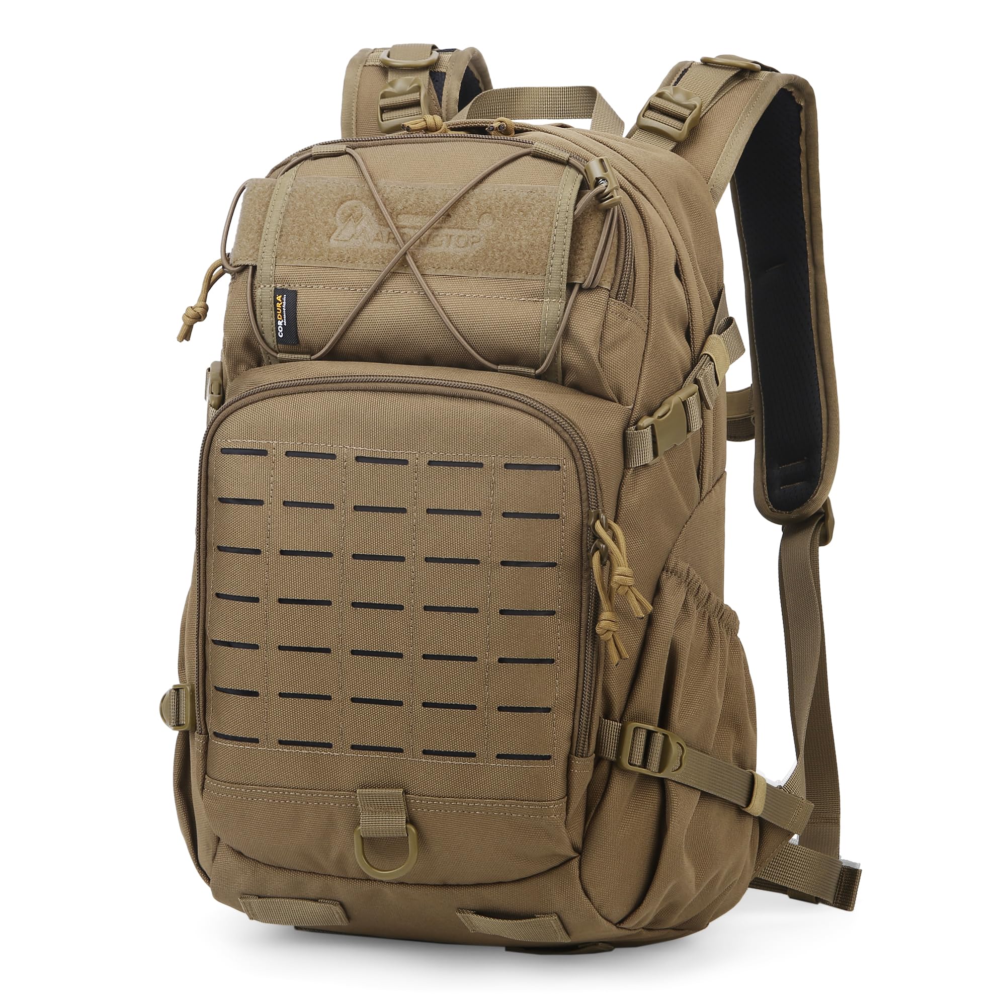 Mardingtop 25L Tactical Backpack Outdoor Hiking Backpack Multiple Compartments Travel Trekking Backpack, Tm6539a-khaki