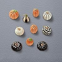 Vista 2 de Lenox 889140 Mini Pumpkin - Juego de adornos de 10 piezas