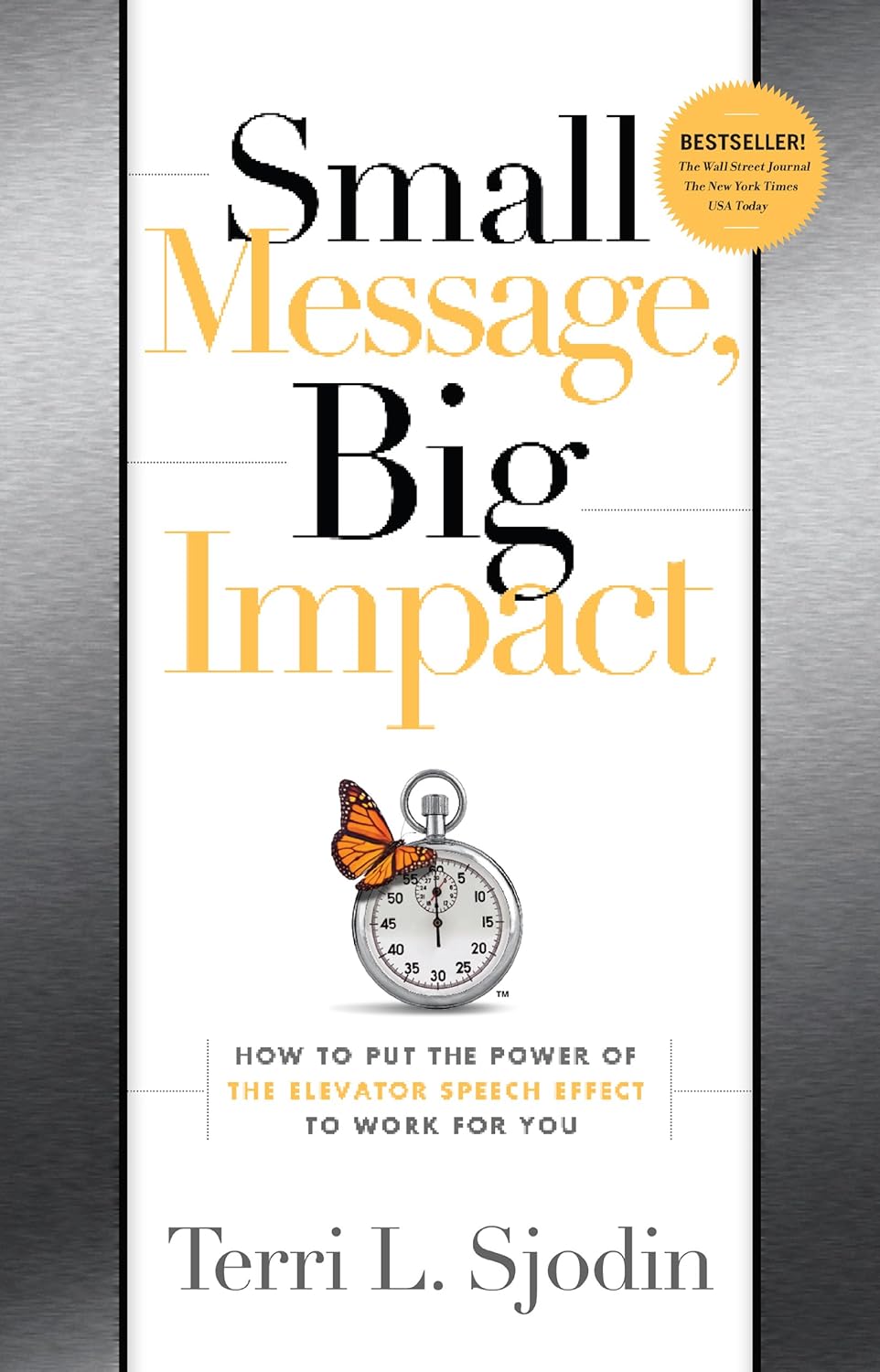 Small Message, Big Impact: How to Put the Power of the Elevator Speech ...