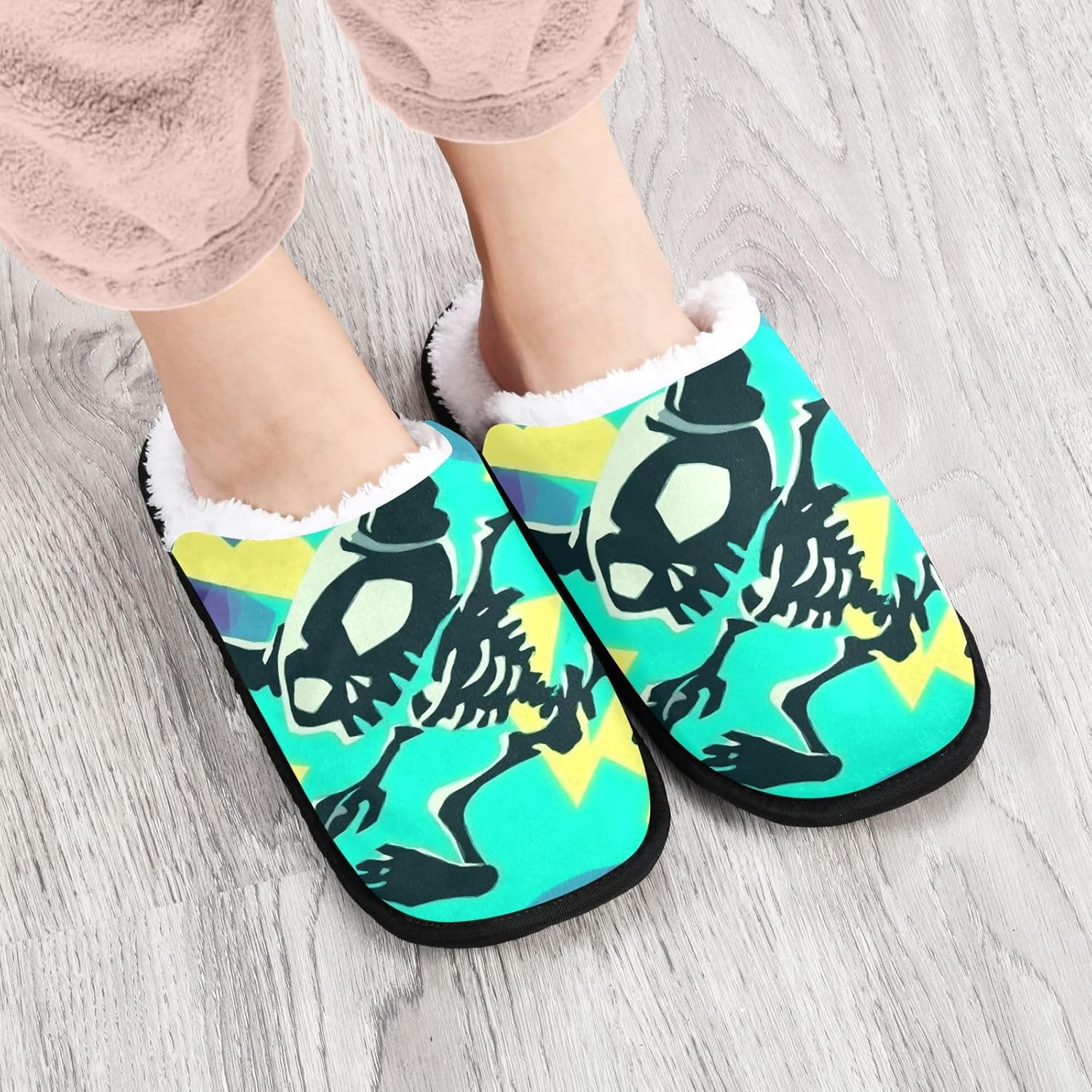 Soft Slippers Shoes For Bedroom Hotel House Travel Spa Home Slippers - Image 2