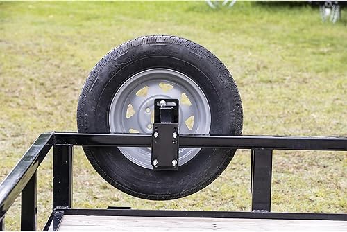 Miniatura 3 de Buyers Products, Portaneumáticos de repuesto universal para remolque, Material de acero al carbono, modelo # 5201014