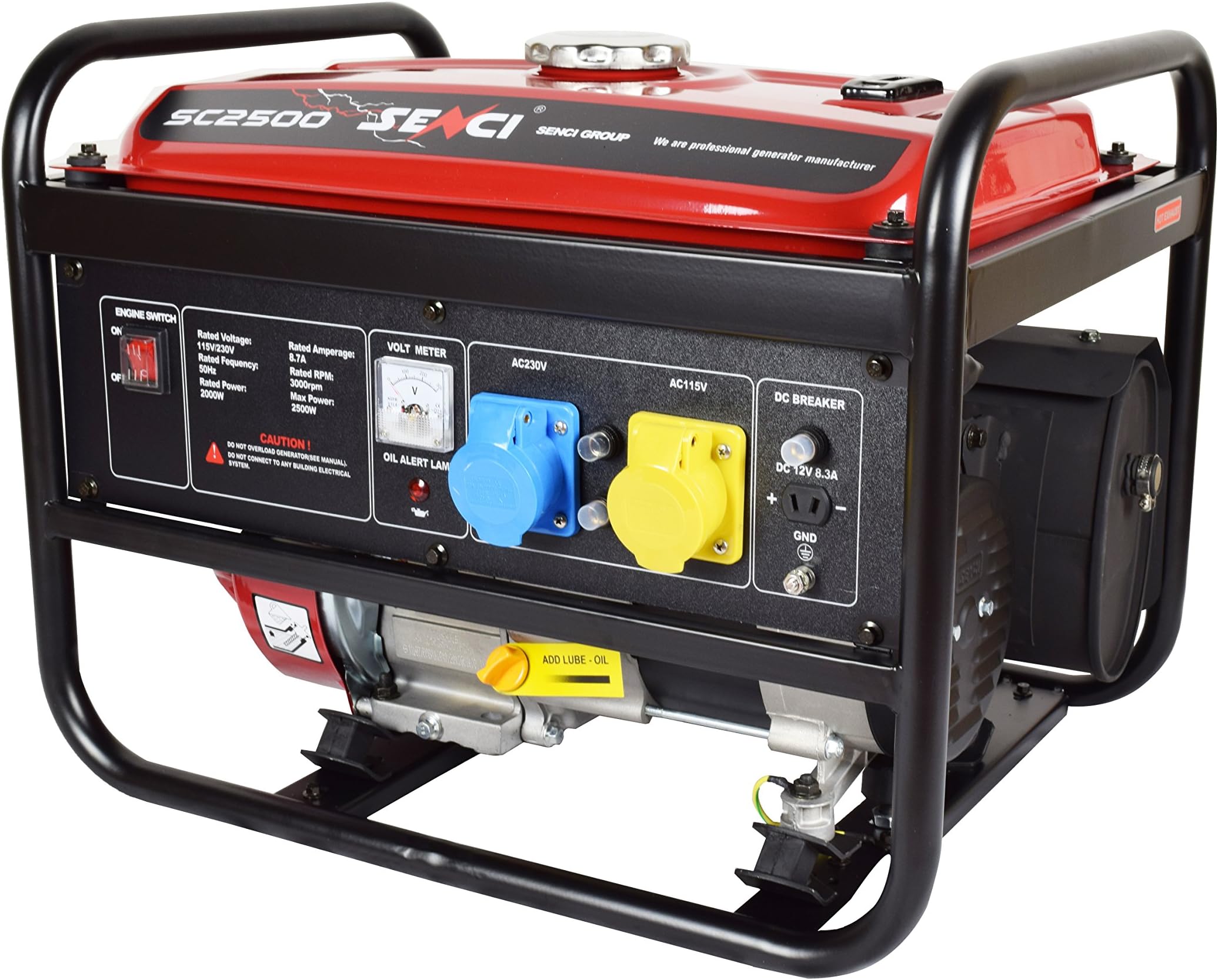 SC2500-II Frame Mounted Petrol Generator 2.2kw
