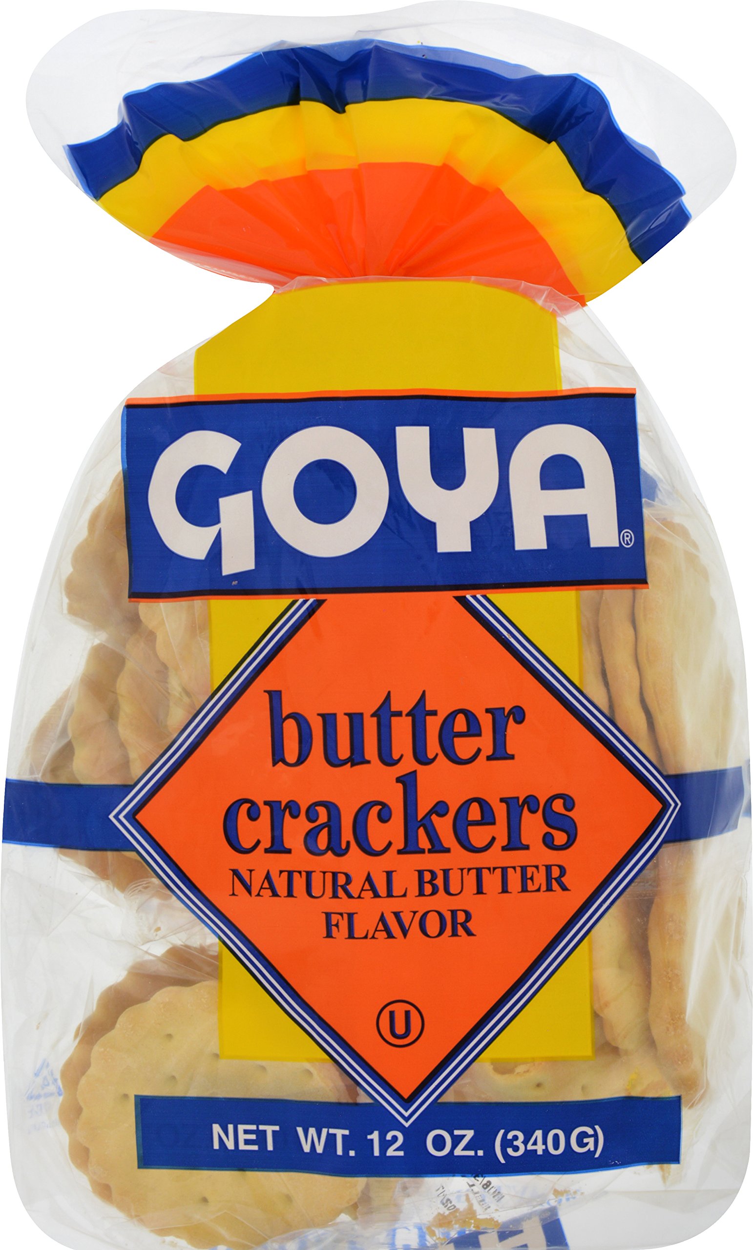 Goya Foods Tropical Butter Crackers, 12 Ounce