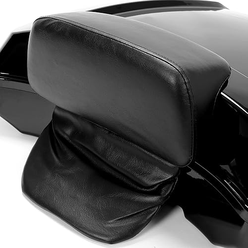 Miniatura 9 de HECASA Maletero de afeitar con respaldo plano compatible con Harley Davidson Touring Road King 1997-2024, Road Electra Street Glide, CVO,