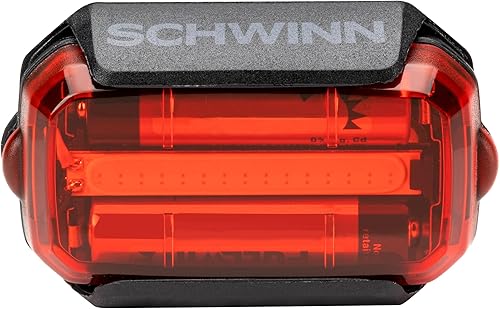 Miniatura 8 de Schwinn 100, 150, 300 or 500 Lumen USB Rechargeable Bike Light Set, LED, Headlight and Taillight, Wide-Angle Visibility, Tool-Free Install, USB