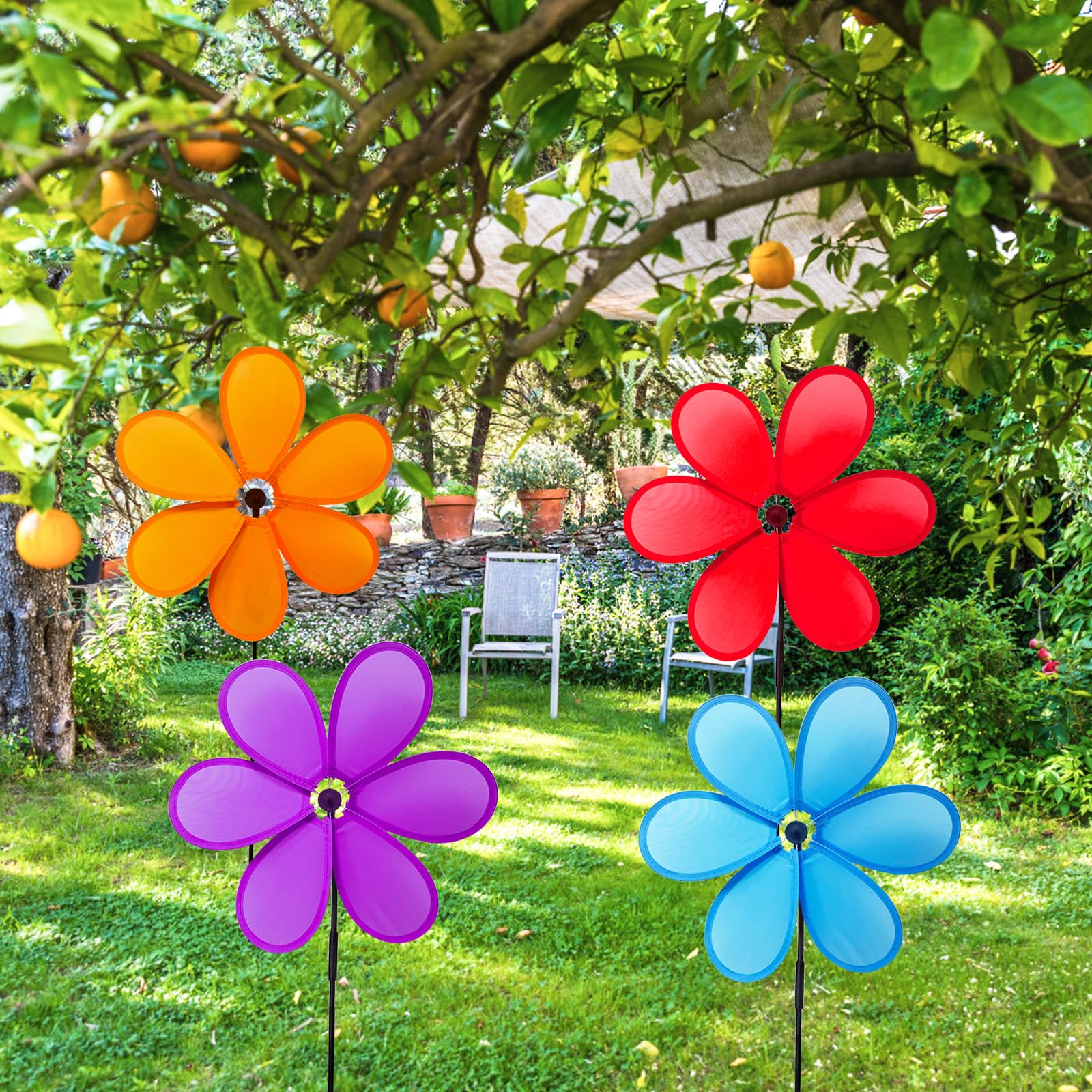 Pinwheel Flowwer Flower Garden Pinwheels