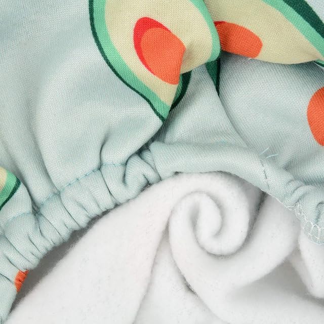 Foto 6 de 8 de ZUNEA Pijama para Perros Pequeños Invierno Cálido Ropa para Dormir Cachorro Pijama de Algodón Suave Aguacate…