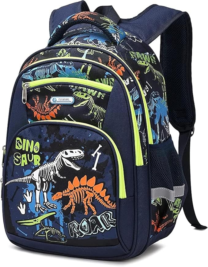 Cusangel Luminous Dinosaur Kids School Backpack